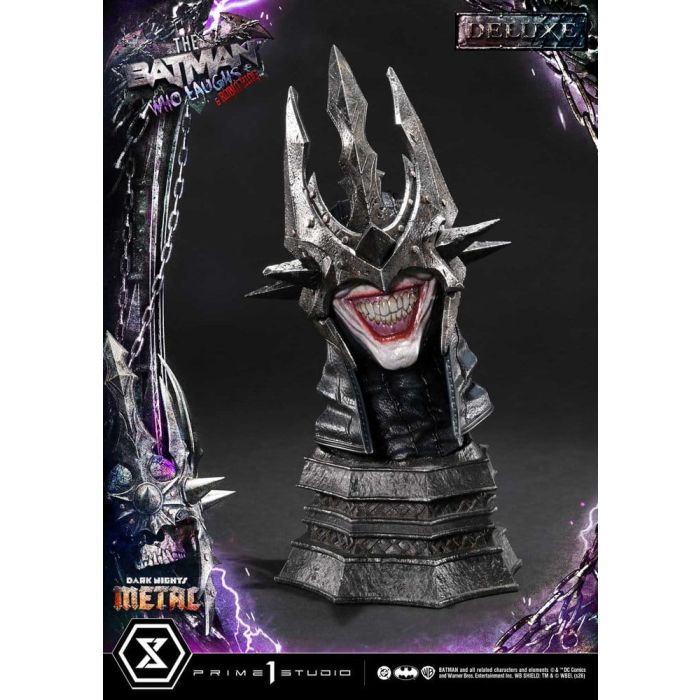 DC Comics Museum Masterline Statue 1/3 Dark Nights: Death Metal The Batman Who Laughs & Robin King Deluxe Version 85 cm