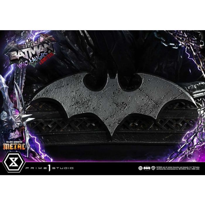 DC Comics Museum Masterline Statue 1/3 Dark Nights: Death Metal The Batman Who Laughs & Robin King Deluxe Version 85 cm