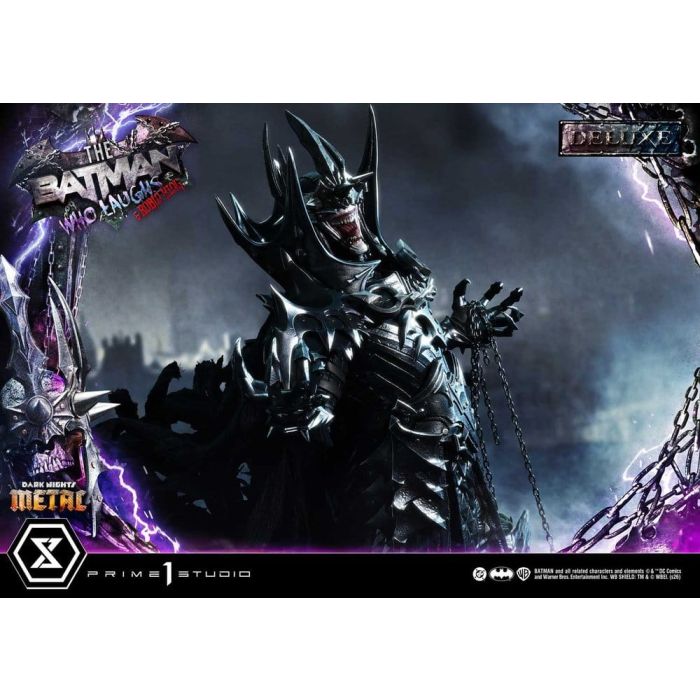 DC Comics Museum Masterline Statue 1/3 Dark Nights: Death Metal The Batman Who Laughs & Robin King DX Bonus 85 cm
