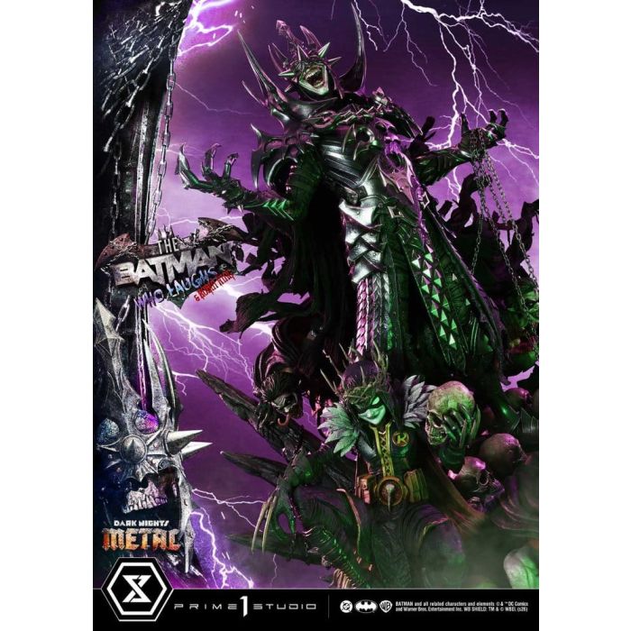 DC Comics Museum Masterline Statue 1/3 Dark Nights: Death Metal The Batman Who Laughs & Robin King DX Bonus 85 cm