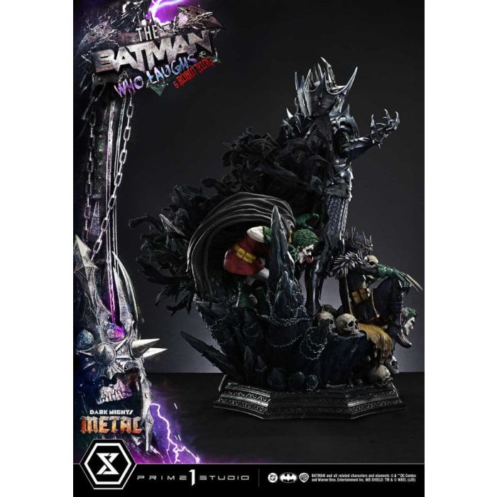 DC Comics Museum Masterline Statue 1/3 Dark Nights: Death Metal The Batman Who Laughs & Robin King DX Bonus 85 cm