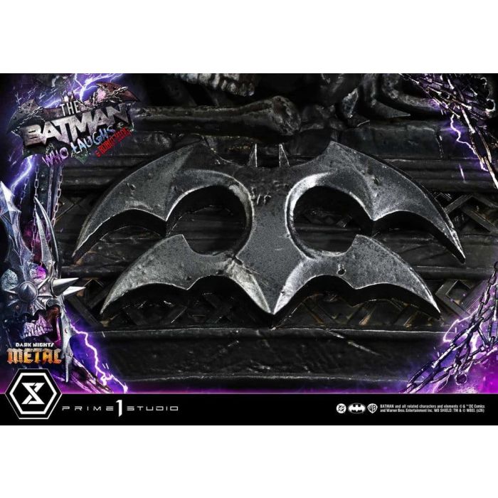 DC Comics Museum Masterline Statue 1/3 Dark Nights: Death Metal The Batman Who Laughs & Robin King DX Bonus 85 cm