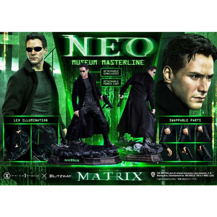 Matrix Museum Masterline Statue 1/3 Neo Bonus Version 71 cm  