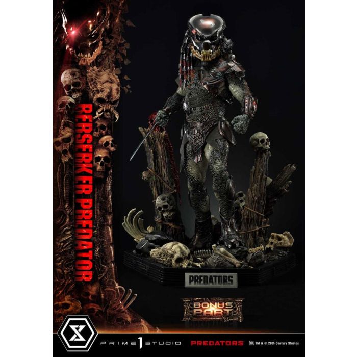 Predators Statue Berserker Predator Deluxe Bonus Version 100 cm