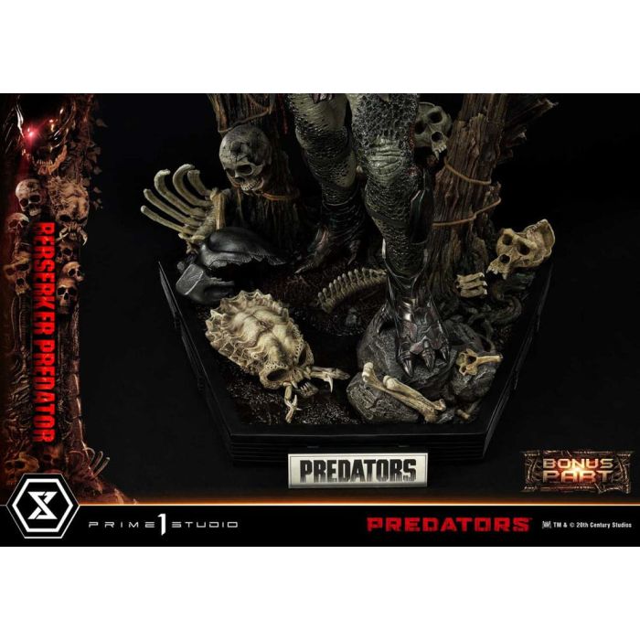 Predators Statue Berserker Predator Deluxe Bonus Version 100 cm