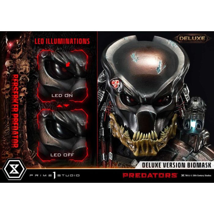 Predators Statue Berserker Predator Deluxe Bonus Version 100 cm