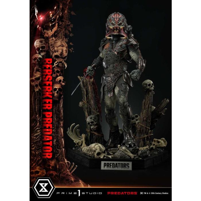 Predators Statue Berserker Predator Deluxe Bonus Version 100 cm