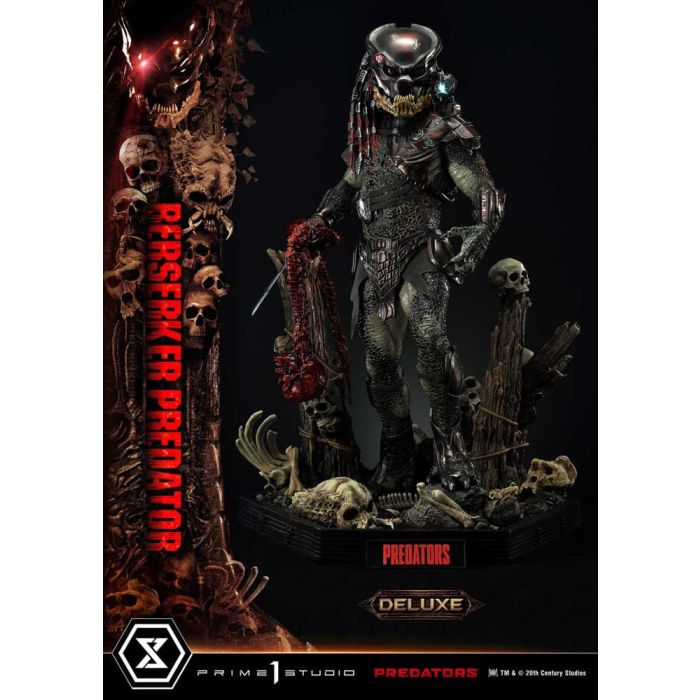 Predators Statue Berserker Predator Deluxe Bonus Version 100 cm