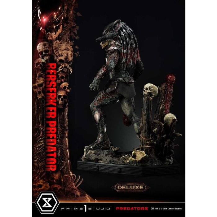 Predators Statue Berserker Predator Deluxe Bonus Version 100 cm