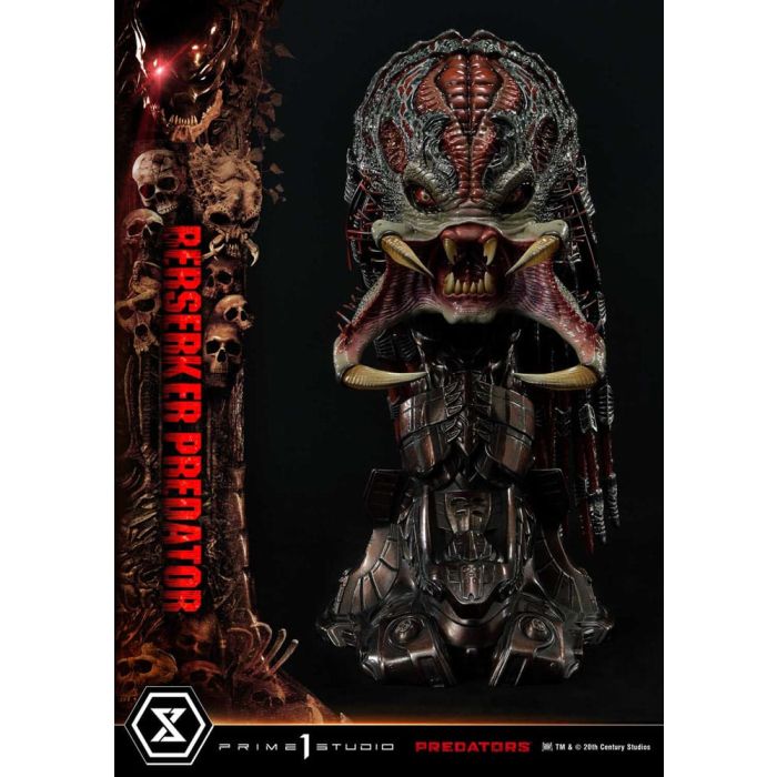 Predators Statue Berserker Predator Deluxe Bonus Version 100 cm