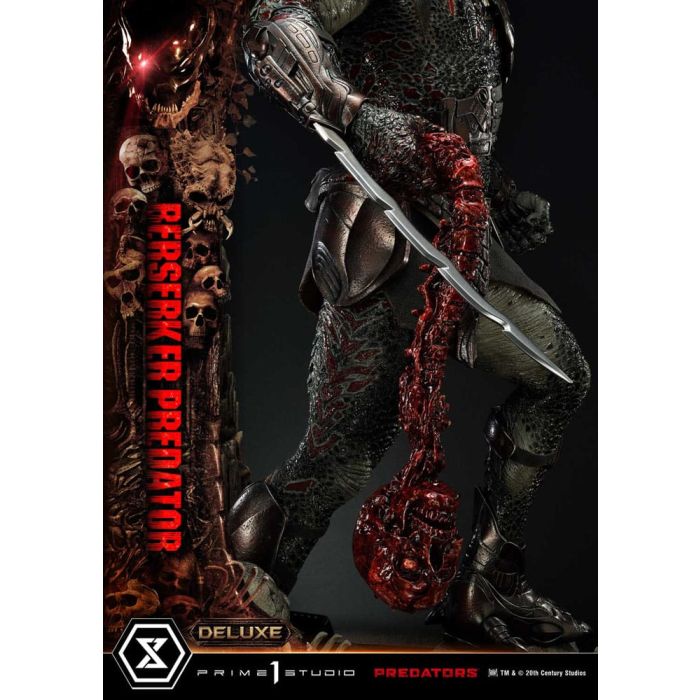 Predators Statue Berserker Predator Deluxe Bonus Version 100 cm