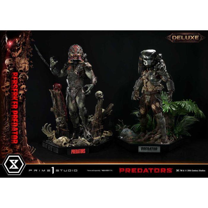 Predators Statue Berserker Predator Deluxe Bonus Version 100 cm