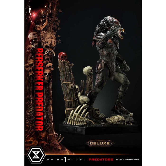 Predators Statue Berserker Predator Deluxe Bonus Version 100 cm
