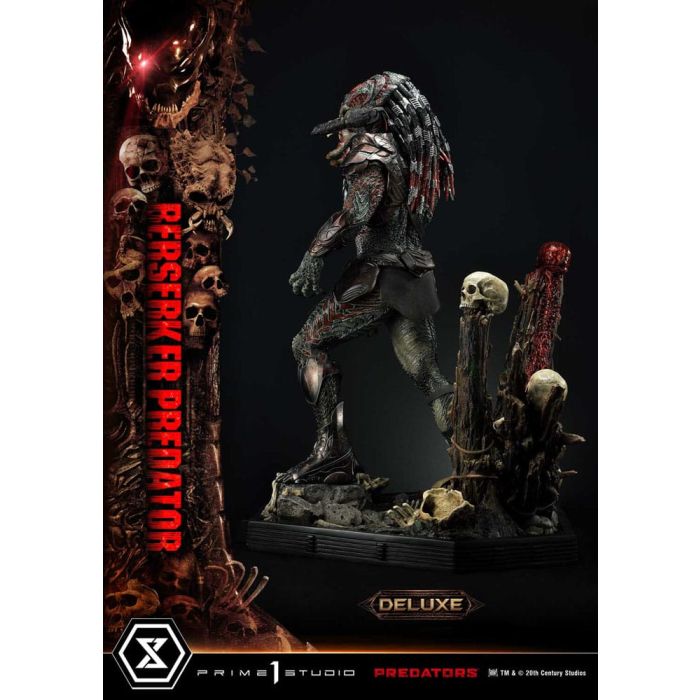 Predators Statue Berserker Predator Deluxe Bonus Version 100 cm