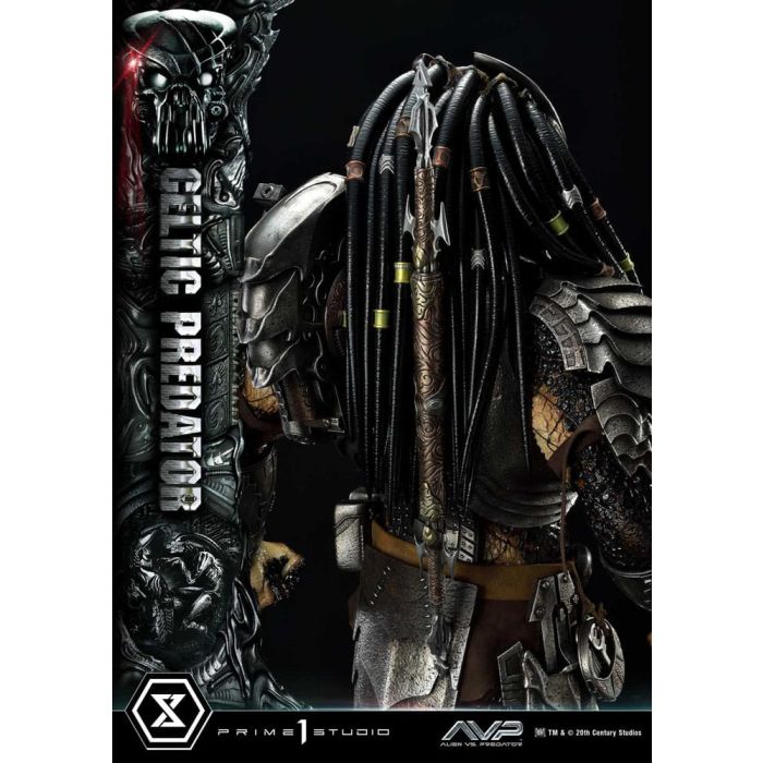 The Alien vs. Predator Museum Masterline Series Statue 1/3 Celtic Predator Bonus Ver. 95 cm