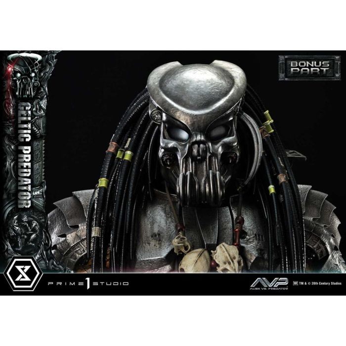 The Alien vs. Predator Museum Masterline Series Statue 1/3 Celtic Predator Bonus Ver. 95 cm