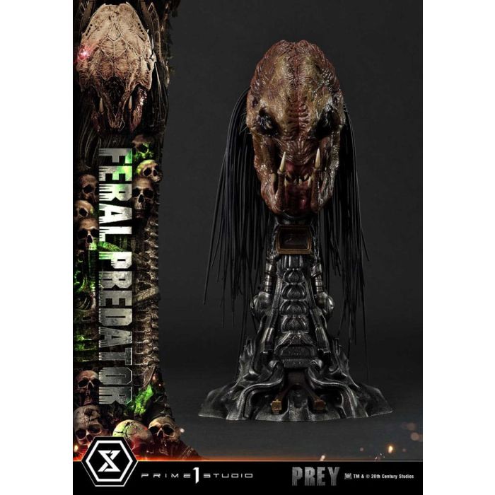 Prey (Movie) Museum Masterline Series Statue 1/3 Feral Predator 89 cm