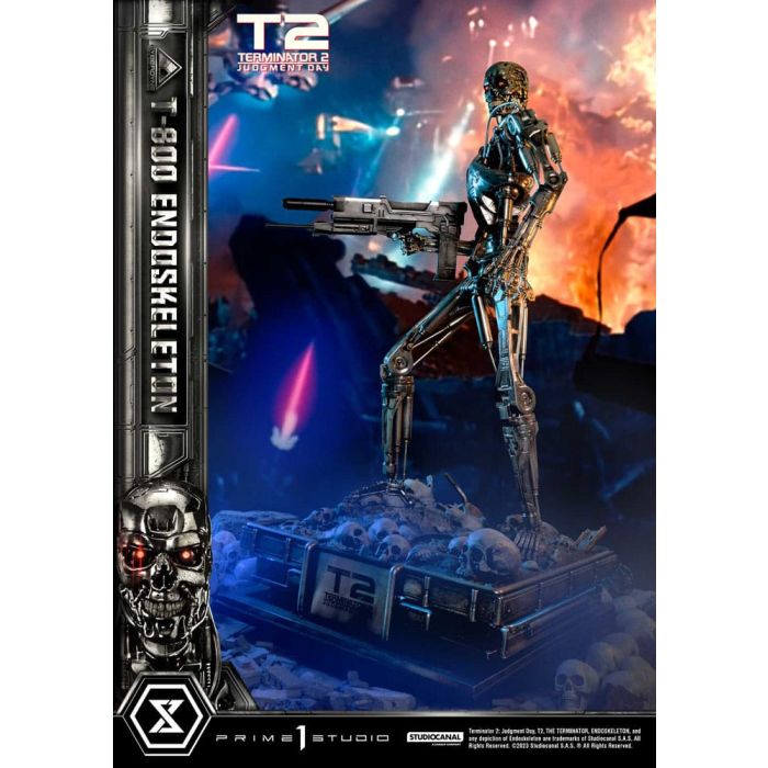 Terminator 2 Museum Masterline Series Statue 1/3 Judgment Day T800 Endoskeleton 74 cm
