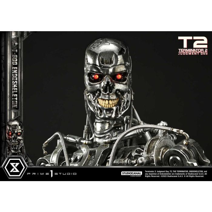 Terminator 2 Museum Masterline Series Statue 1/3 Judgment Day T800 Endoskeleton 74 cm
