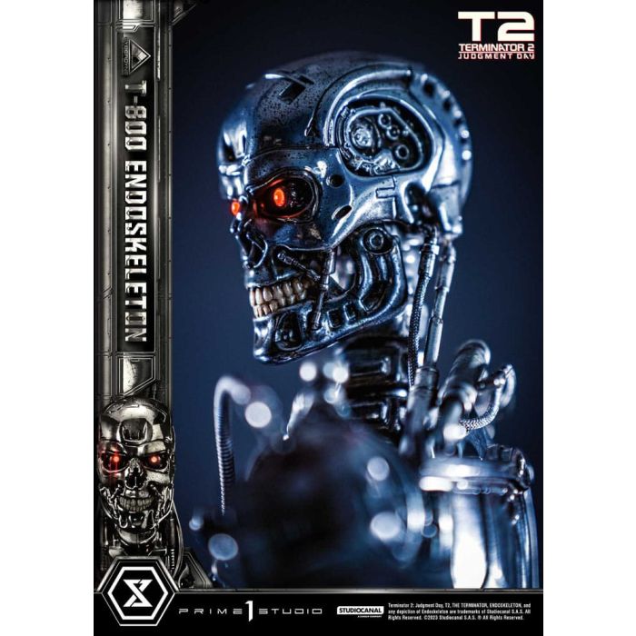 Terminator 2 Museum Masterline Series Statue 1/3 Judgment Day T800 Endoskeleton 74 cm