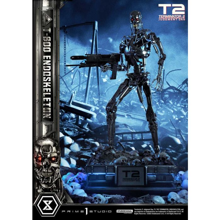 Terminator 2 Museum Masterline Series Statue 1/3 Judgment Day T800 Endoskeleton 74 cm