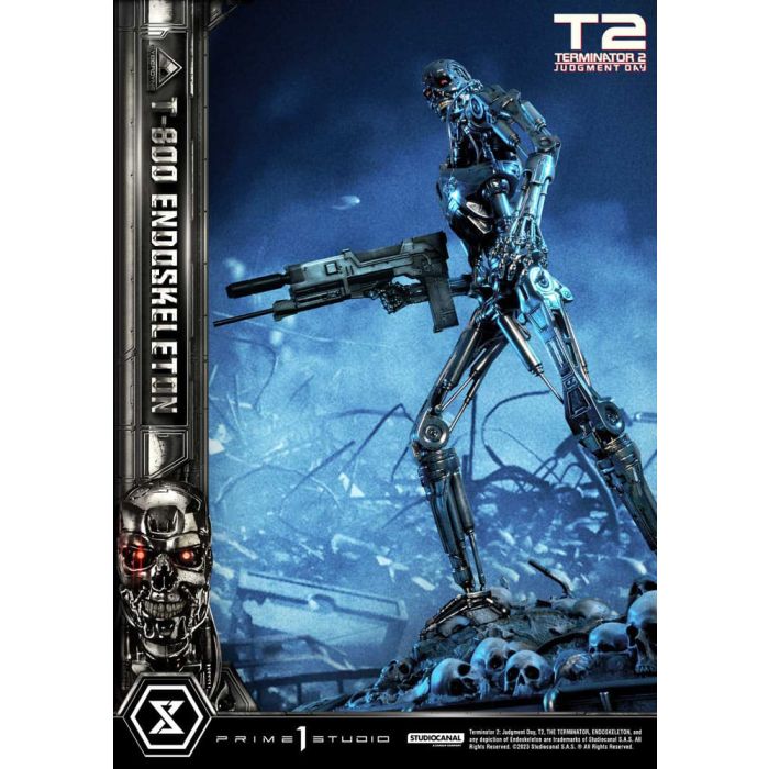 Terminator 2 Museum Masterline Series Statue 1/3 Judgment Day T800 Endoskeleton 74 cm