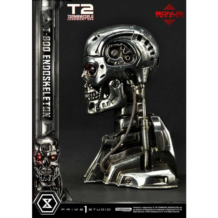Terminator 2 Museum Masterline Series Statue 1/3 Judgment Day T800 Endoskeleton Deluxe Bonus Version 74 cm