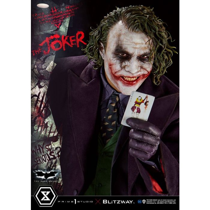 The Dark Knight Statue 1/3 The Joker Bonus Version 72 cm