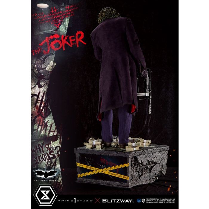 The Dark Knight Statue 1/3 The Joker Bonus Version 72 cm