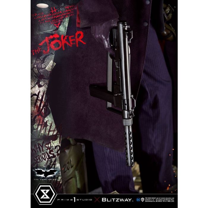 The Dark Knight Statue 1/3 The Joker Bonus Version 72 cm