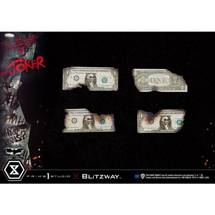 The Dark Knight Statue 1/3 The Joker Bonus Version 72 cm