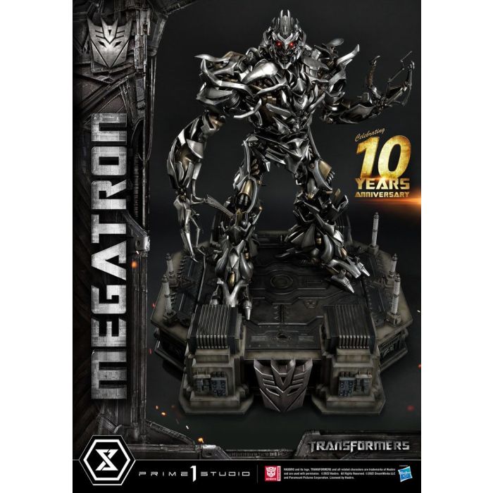 Transformers Museum Masterline Statue Megatron Deluxe Bonus Version 84 cm