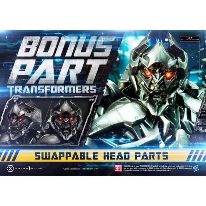 Transformers Museum Masterline Statue Megatron Deluxe Bonus Version 84 cm