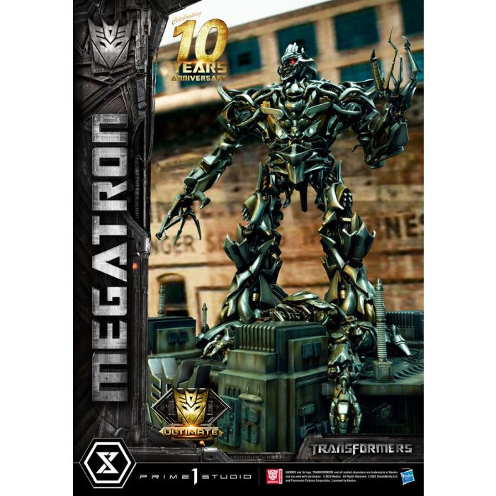 Transformers Museum Masterline Statue Megatron Ultimate Bonus Version 84 cm