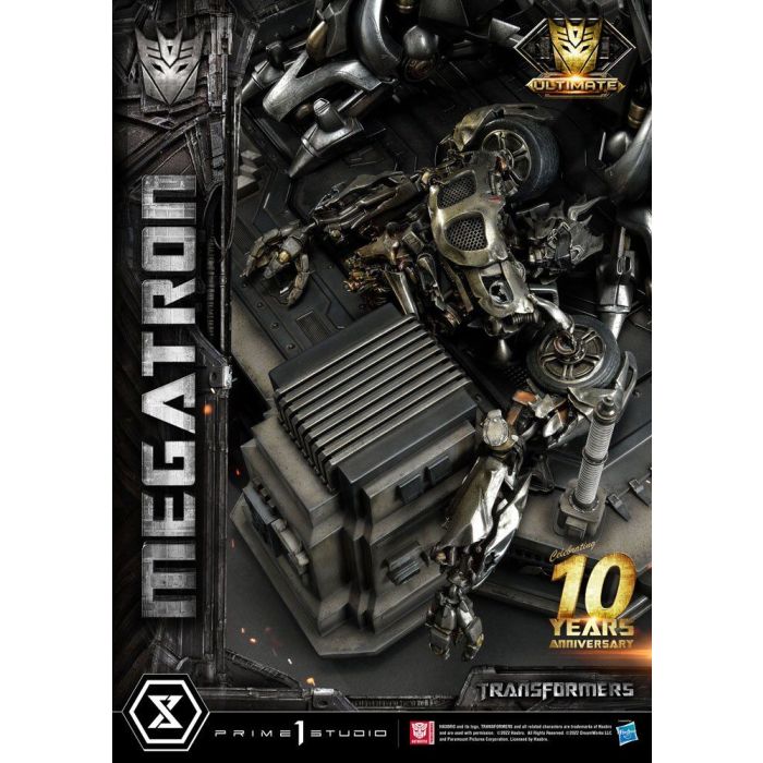 Transformers Museum Masterline Statue Megatron Ultimate Bonus Version 84 cm
