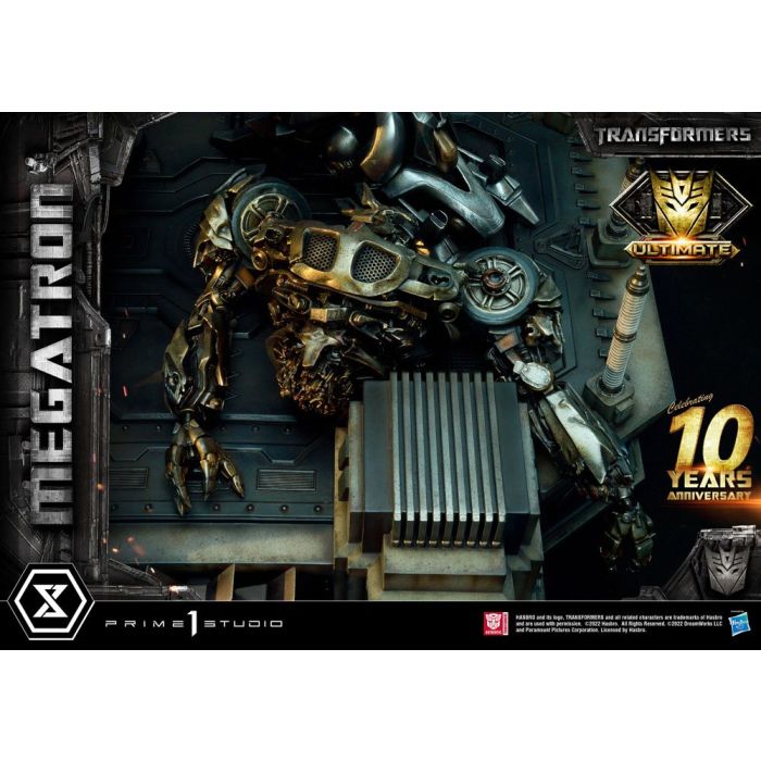 Transformers Museum Masterline Statue Megatron Ultimate Bonus Version 84 cm