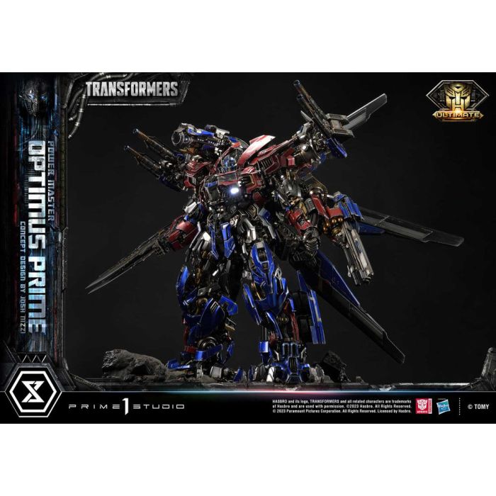 Transformers Museum Masterline Statue Powermaster Optimus Prime Concept by Josh Nizzi Ultimate Version 99 cm 