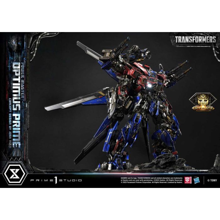 Transformers Museum Masterline Statue Powermaster Optimus Prime Concept by Josh Nizzi Ultimate Version 99 cm 