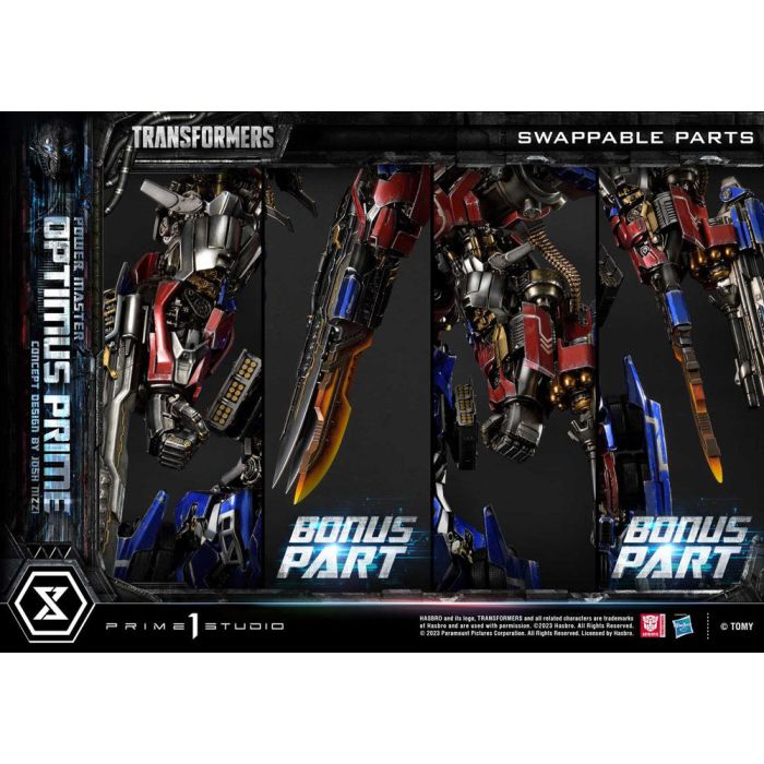 Transformers Museum Masterline Statue Powermaster Optimus Prime Concept by Josh Nizzi Ultimate Bonus Version 99 cm 
