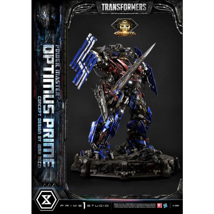 Transformers Museum Masterline Statue Powermaster Optimus Prime Concept by Josh Nizzi Ultimate Bonus Version 99 cm 
