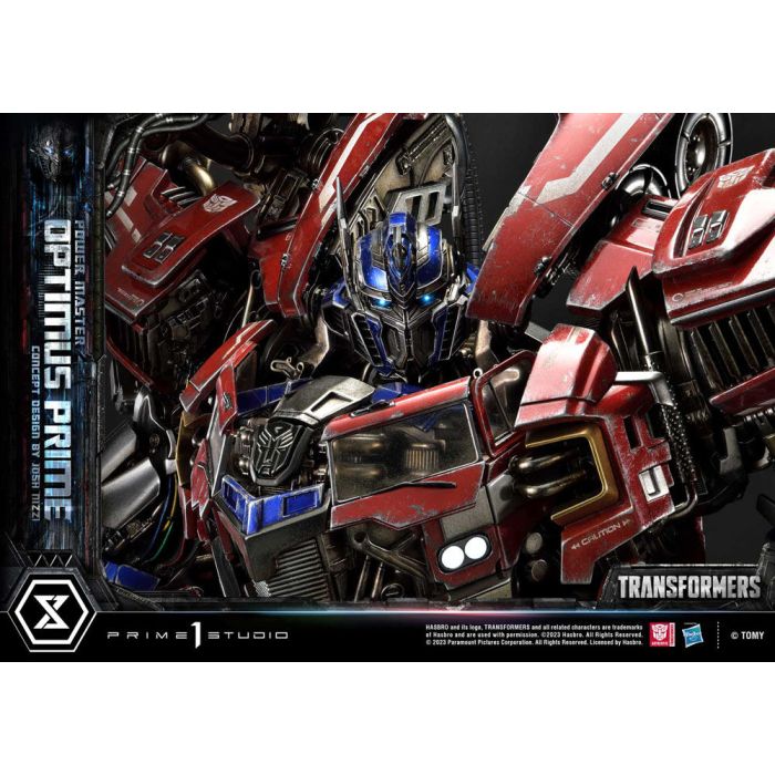 Transformers Museum Masterline Statue Powermaster Optimus Prime Concept by Josh Nizzi Ultimate Bonus Version 99 cm 