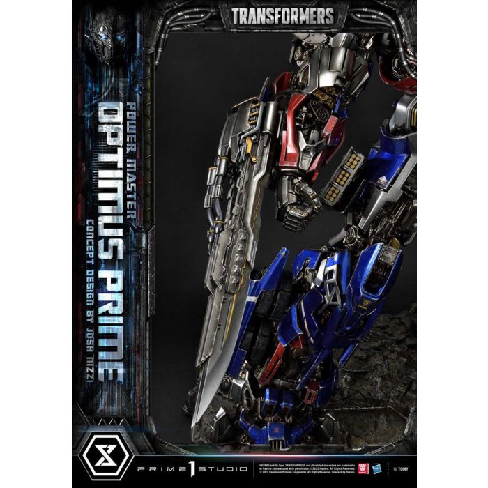 Transformers Museum Masterline Statue Powermaster Optimus Prime Concept by Josh Nizzi Ultimate Bonus Version 99 cm 