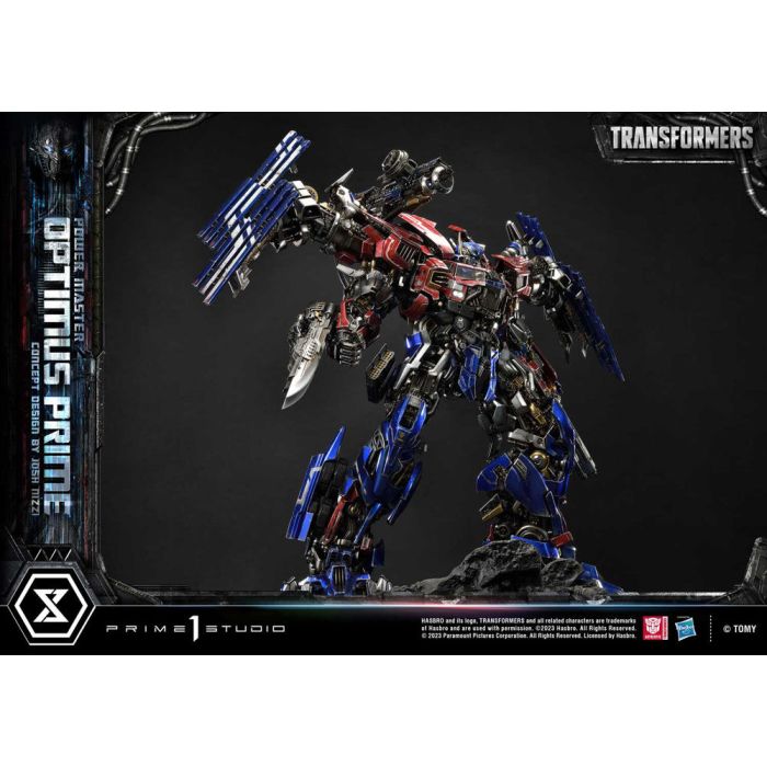 Transformers Museum Masterline Statue Powermaster Optimus Prime Concept by Josh Nizzi Ultimate Bonus Version 99 cm 