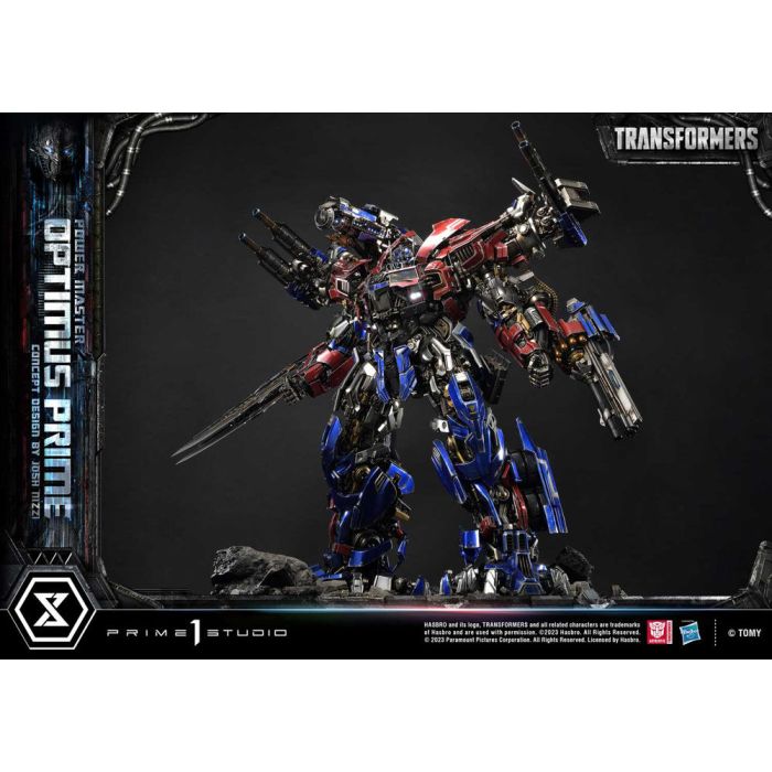 Transformers Museum Masterline Statue Powermaster Optimus Prime Concept by Josh Nizzi Ultimate Bonus Version 99 cm 