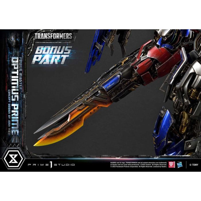 Transformers Museum Masterline Statue Powermaster Optimus Prime Concept by Josh Nizzi Ultimate Bonus Version 99 cm 