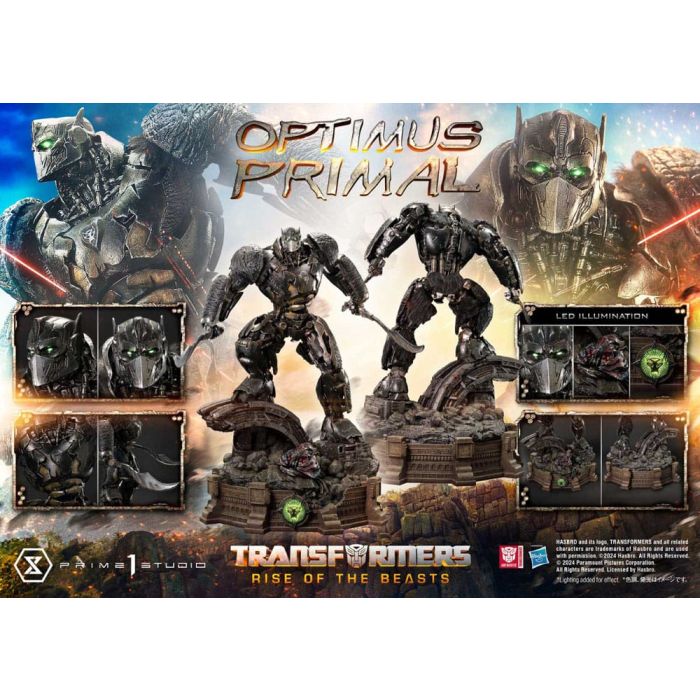Transformers: Rise of the Beasts Museum Masterline Statue Optimus Primal 72 cm