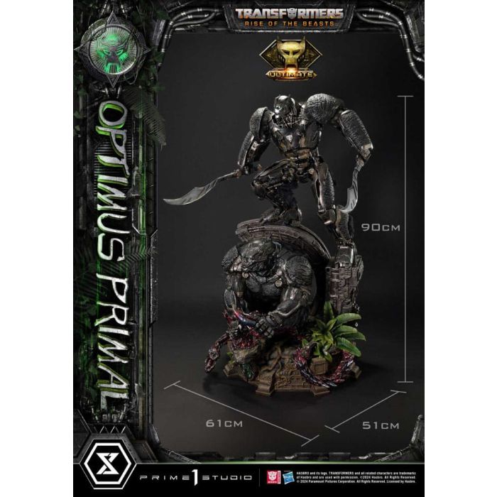 Transformers: Rise of the Beasts Museum Masterline Statue Optimus Primal Ultimate Version 72 cm 