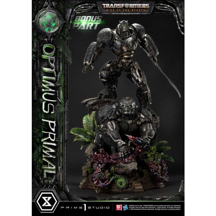 Transformers: Rise of the Beasts Museum Masterline Statue Optimus Primal Ultimate Bonus Version 72 cm 