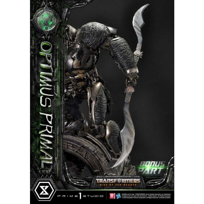 Transformers: Rise of the Beasts Museum Masterline Statue Optimus Primal Ultimate Bonus Version 72 cm 