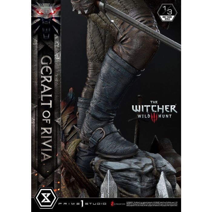 Witcher 3 Wild Hunt Statue 1/3 Geralt von Riva 88 cm